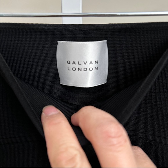 GALVAN LONDON
Fringe Trim Accent Midi Length Skirt size XS - Picture 5 of 6